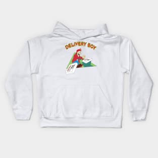 Delivery Boy Kids Hoodie